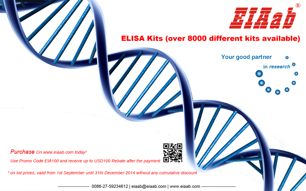 ELISA KITS sales promotion-Purchase on www.eiaab.com Today!